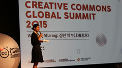 Session on sharing city under the title of “Sharing City: City rediscovers the values of sharing” at Creative Commons Global Summit 2015